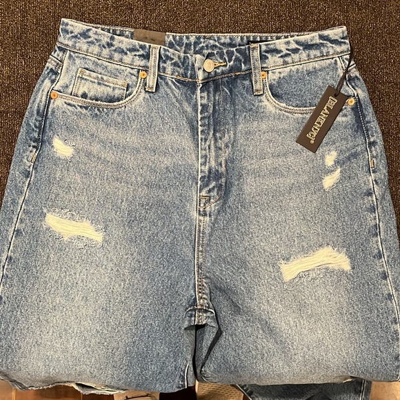 Blank NYC Wide Leg Denim Jeans - Picture 5 of 12